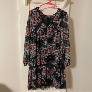 Anthropologie Floral Dress